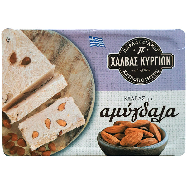 Chałwa Grecka ręcznie robiona - z migdałami 250g
