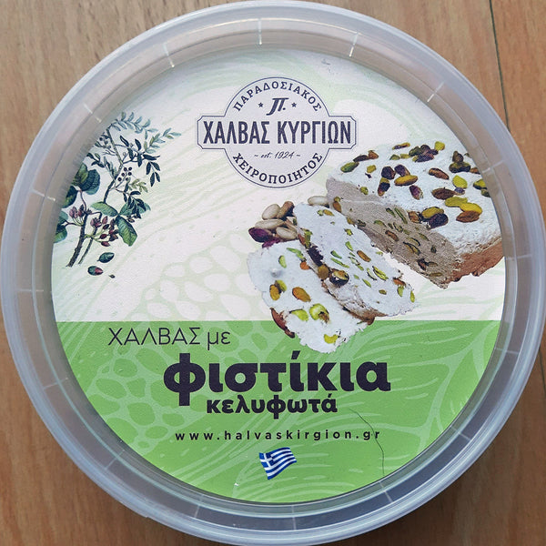Chałwa Grecka ręcznie robiona z pistacjami 450g