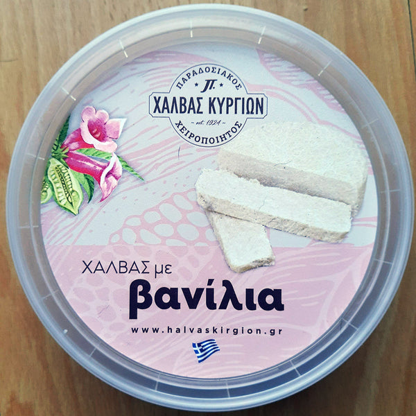 Chałwa Grecka ręcznie robiona - waniliowa 450g