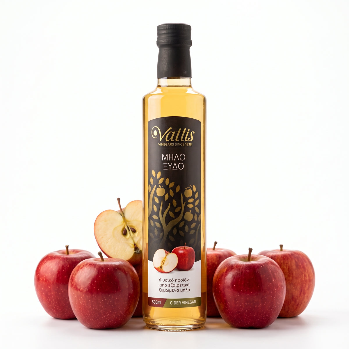 Ocet jabłkowy Vattis 500 ml
