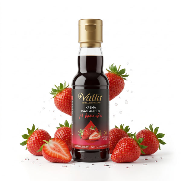 Krem balsamiczny z truskawką – Vattis 250 ml