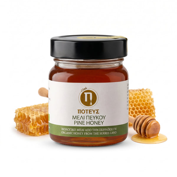 Organiczny Miód sosnowy  - POTEUS