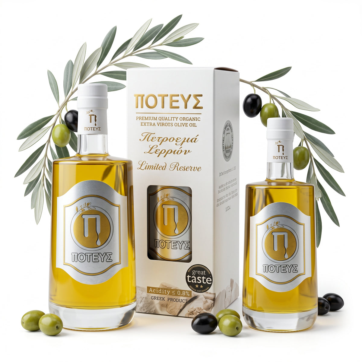 Ultra Premium Extra Virgin Olive Oil – Petroelia of Serres POTEUS (UNIKAT) 500ml [ZBIORY 2026]]