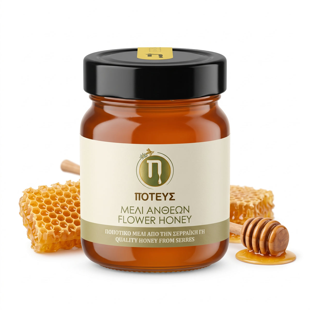 Organiczny Miód kwiatowy  - POTEUS
