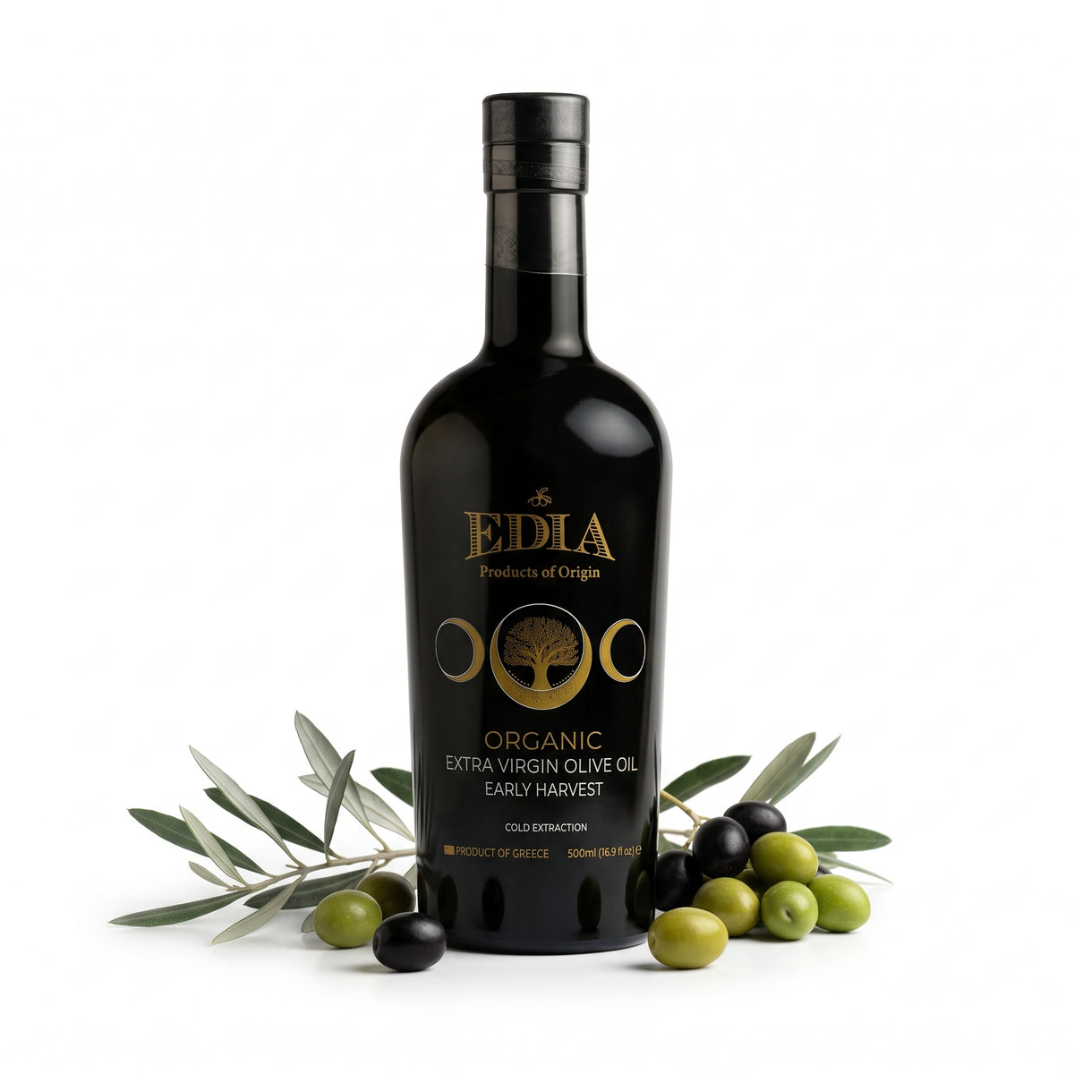 Oliwa z oliwek Organic extra virgin - EDIA 500ml