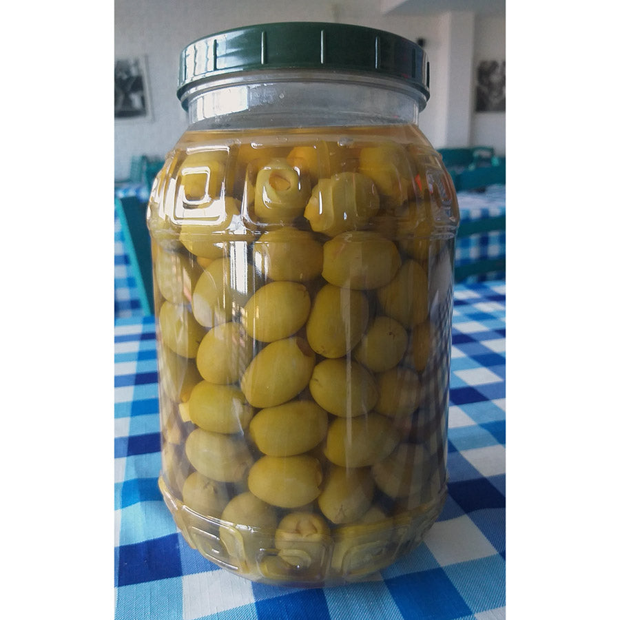 Oliwki zielone Mammoth z cytryną 2 kg