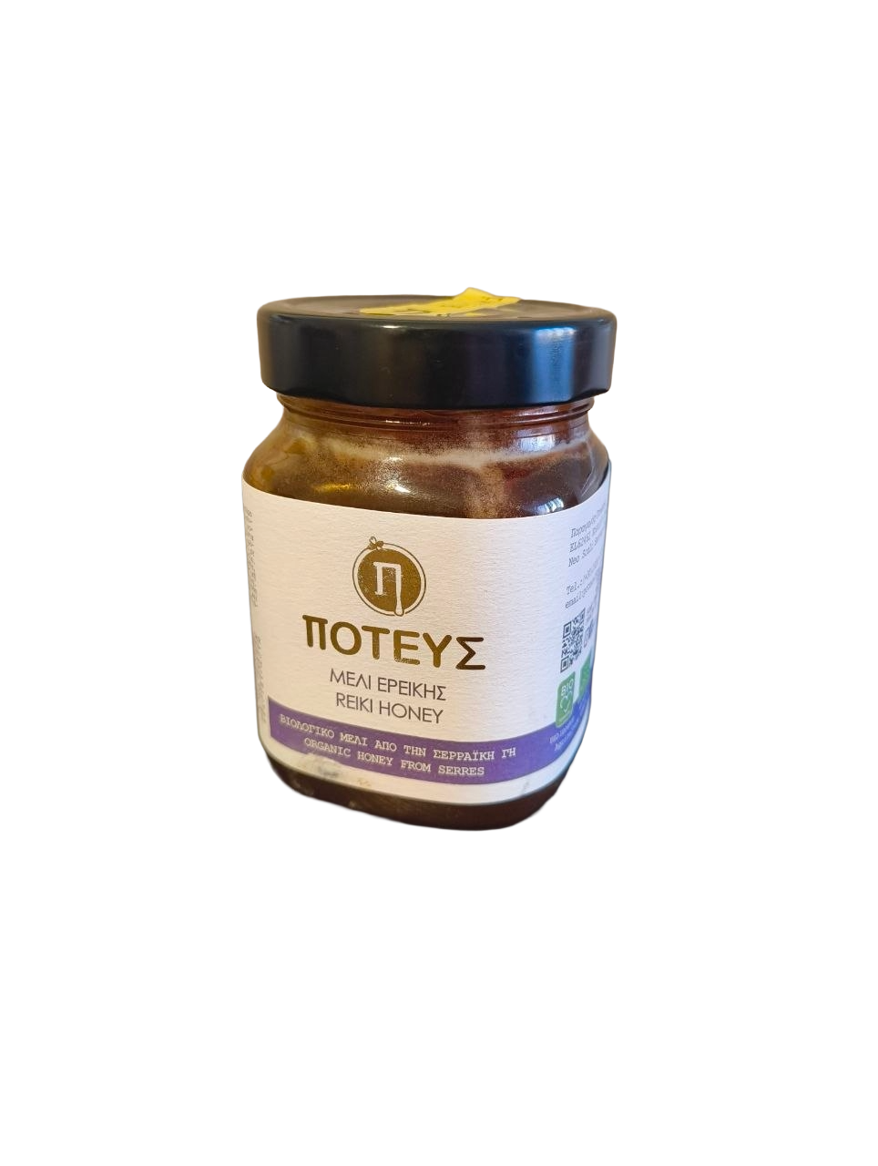 Organiczny Miód wrzosowy - POTESU 450g