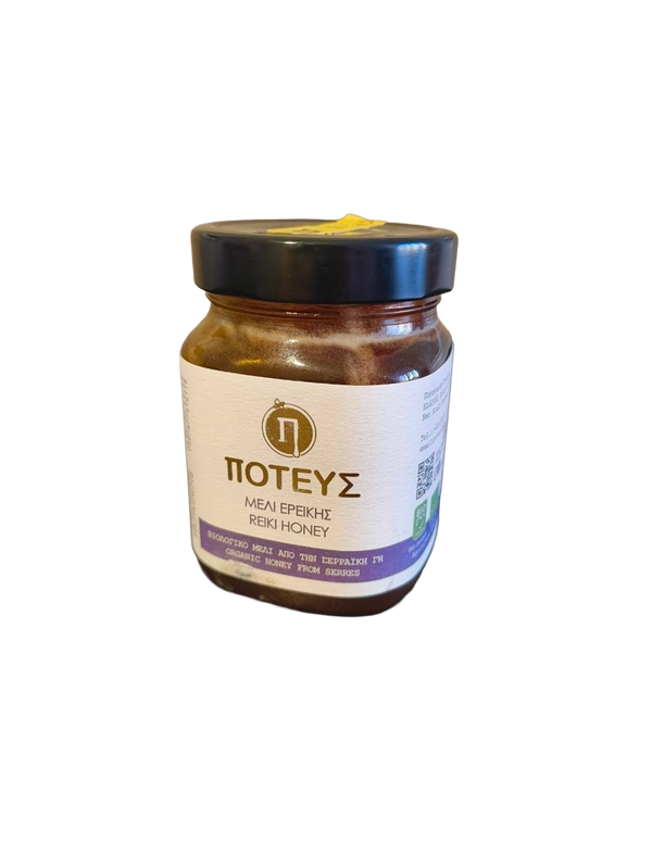 Organiczny Miód wrzosowy - POTESU 450g
