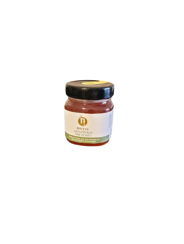 Organiczny Miód sosnowy  - POTESU 260g